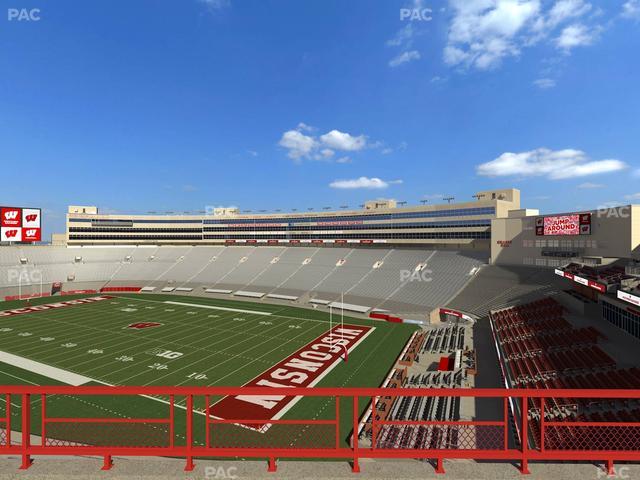Camp Randall Stadium - Section Aa Seat View