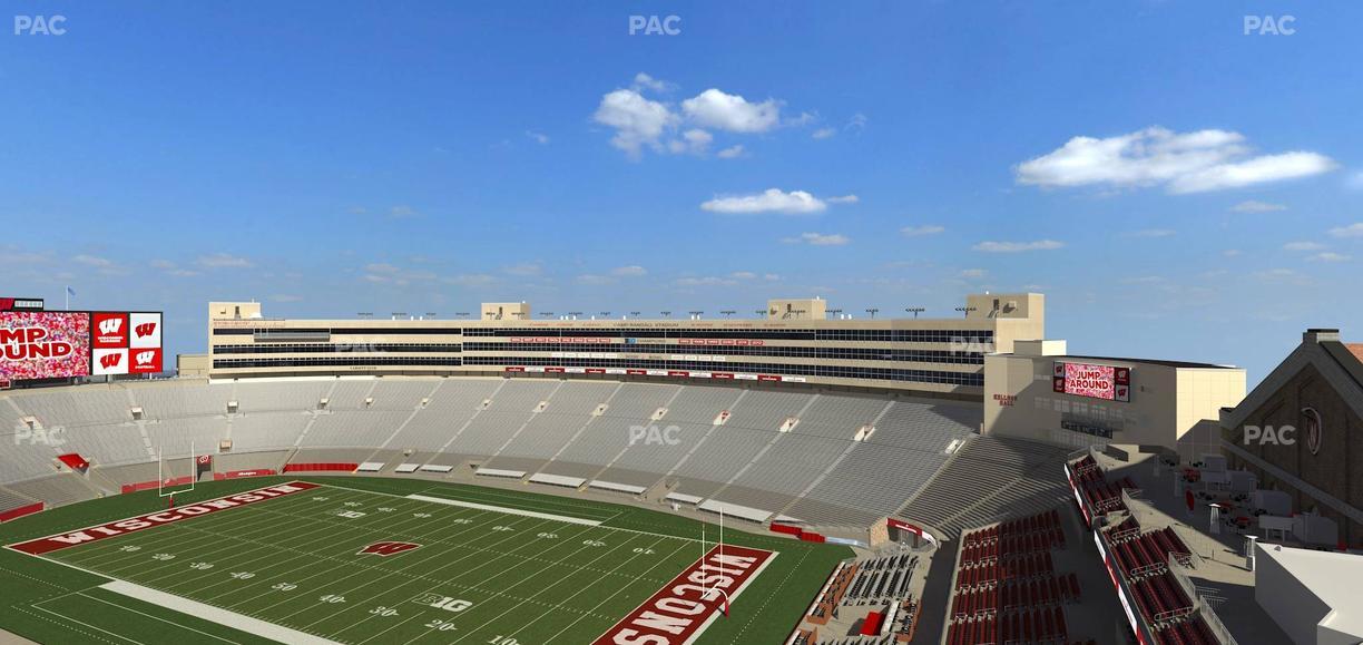 Camp Randall Stadium - Section Aa Seat View