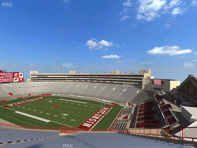 Camp Randall Stadium - Section Aa Seat View Camp Randall Stadium - Section Aa Seat View