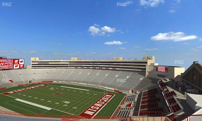 Camp Randall Stadium - Section Aa Seat View