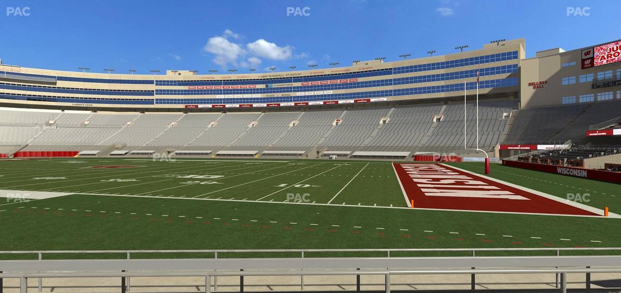 Camp Randall Stadium - Section B Seat View