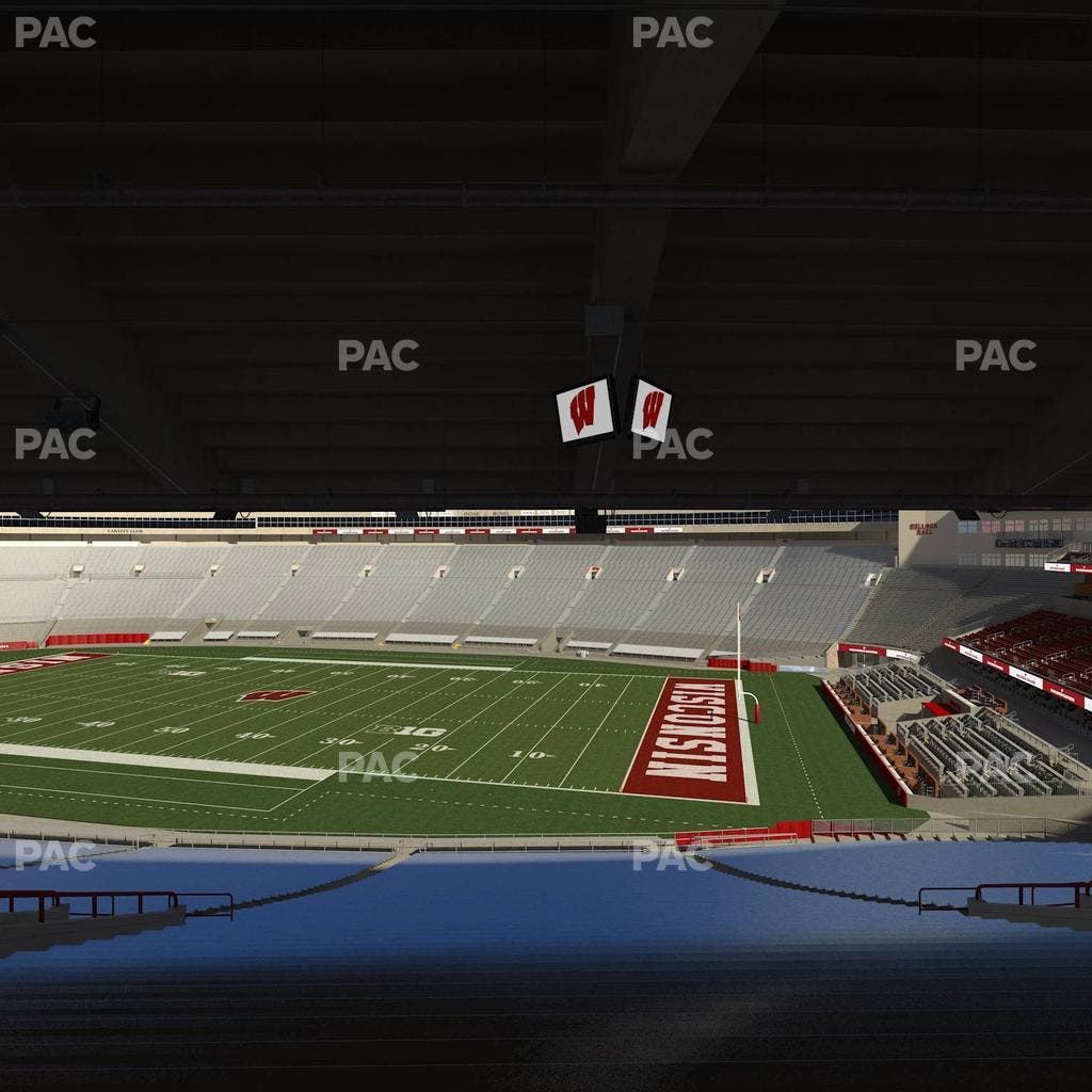 Camp Randall Stadium - Section B Seat View