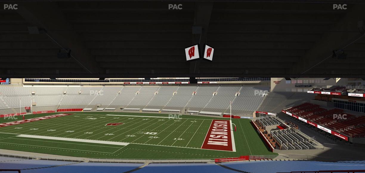 Camp Randall Stadium - Section B Seat View