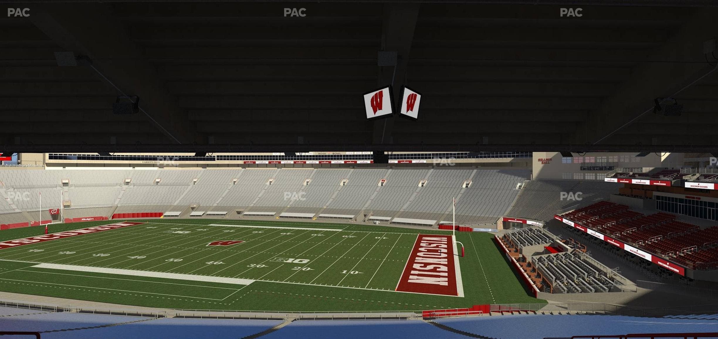 Camp Randall Stadium - Section B Seat View
