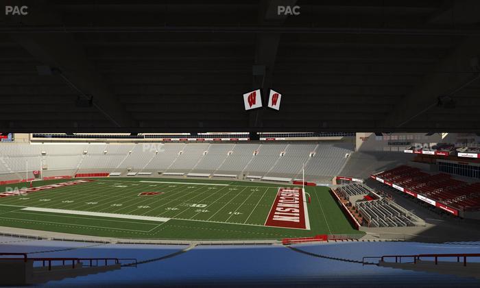 Camp Randall Stadium - Section B Seat View