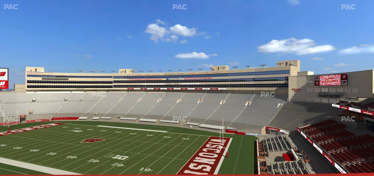 Camp Randall Stadium - Section Bb Seat View