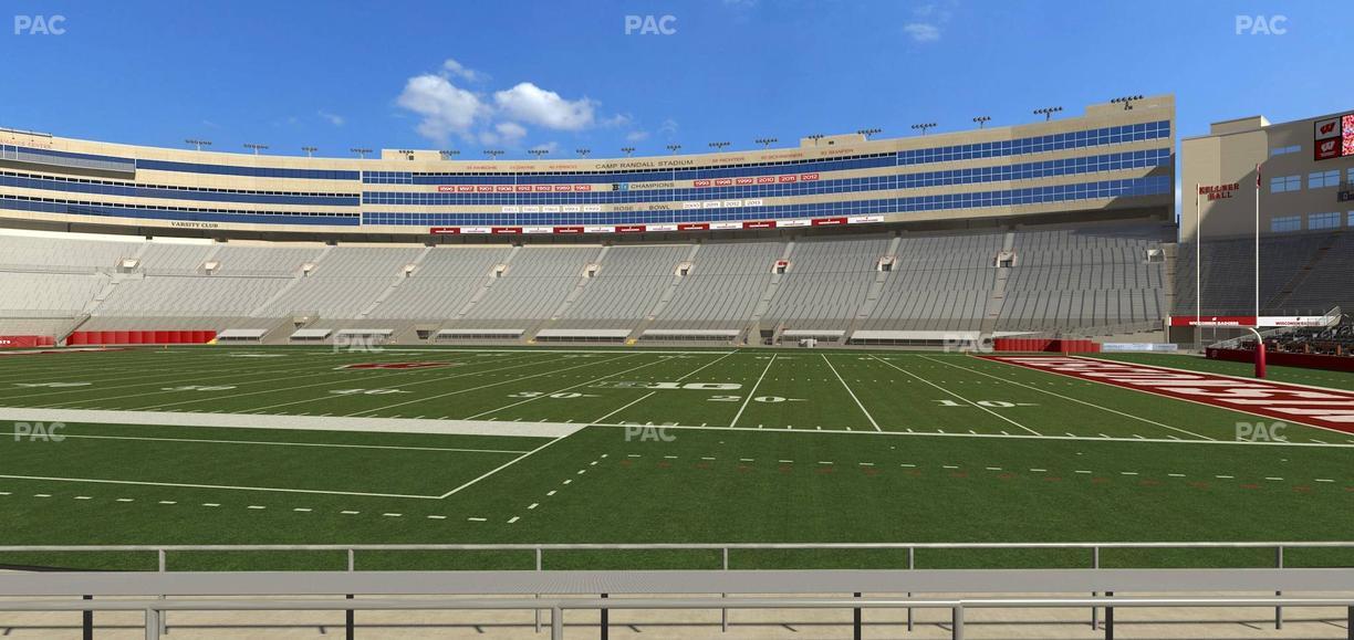 Camp Randall Stadium - Section C Seat View