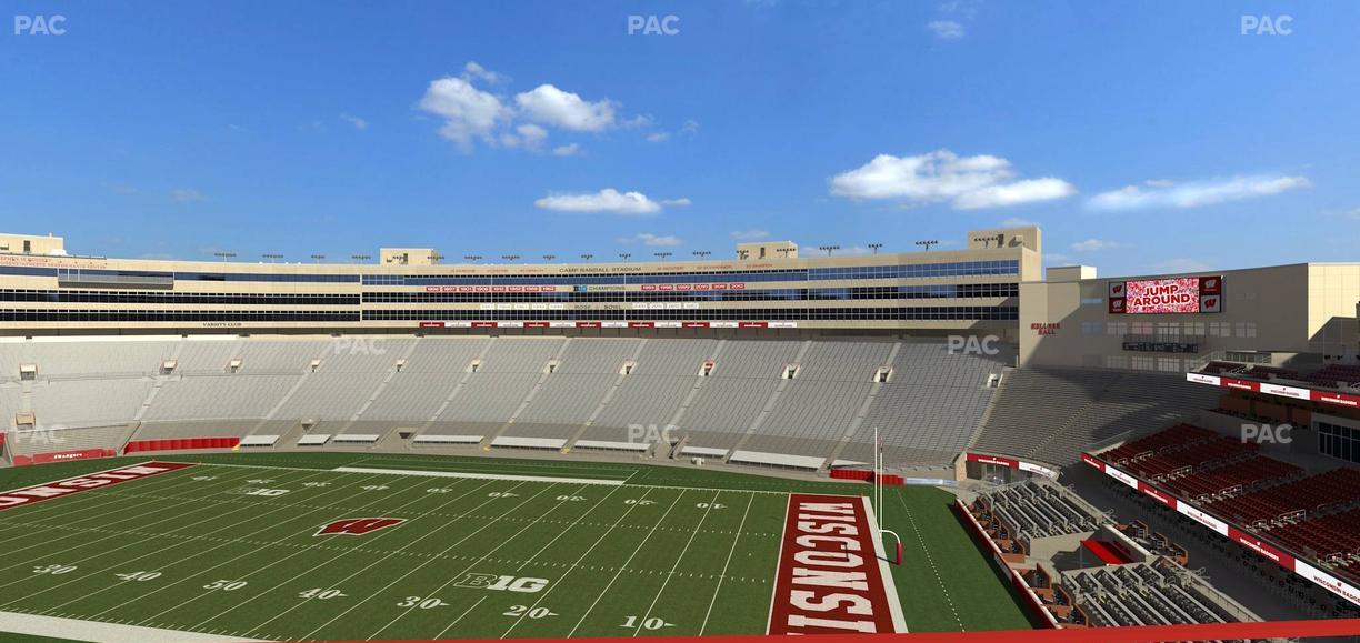 Camp Randall Stadium - Section Cc Seat View