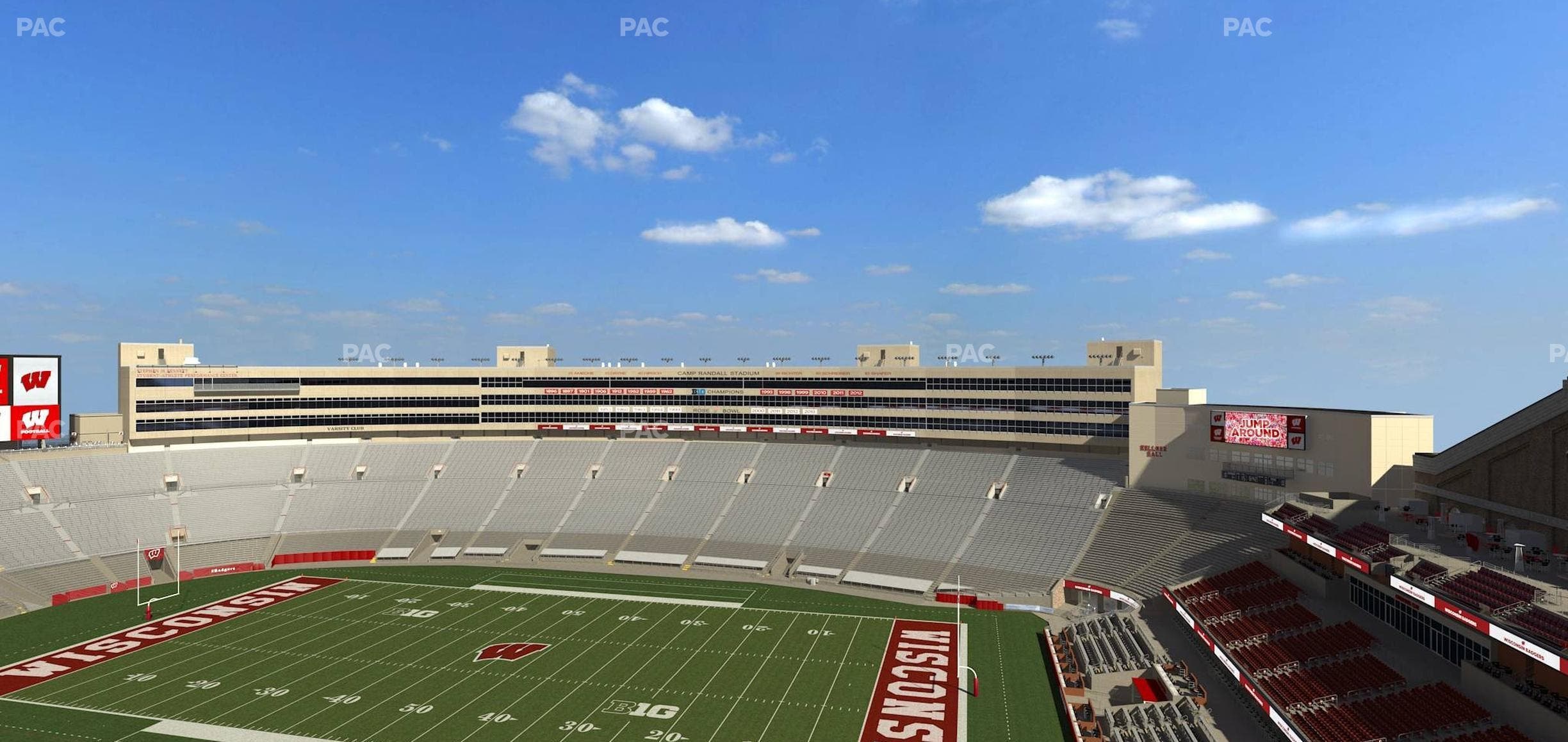 Camp Randall Stadium - Section Cc Seat View