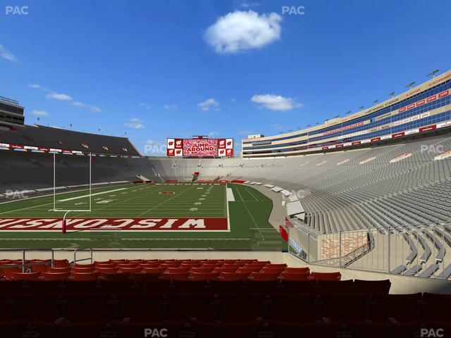 Camp Randall Stadium - Section Club Seats 301 Seat View Camp Randall Stadium - Section Club Seats 301 Seat View