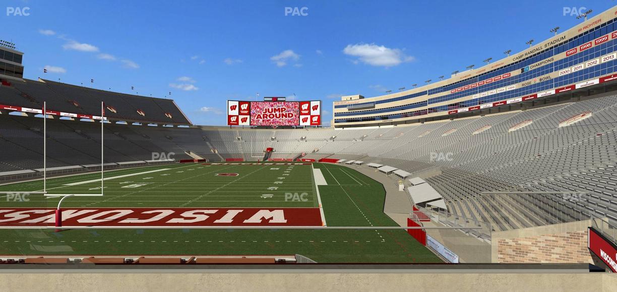 Camp Randall Stadium - Section Club Seats 301 Seat View