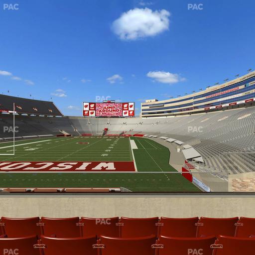 Camp Randall Stadium - Section Club Seats 301 Seat View