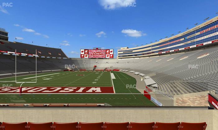 Camp Randall Stadium - Section Club Seats 301 Seat View
