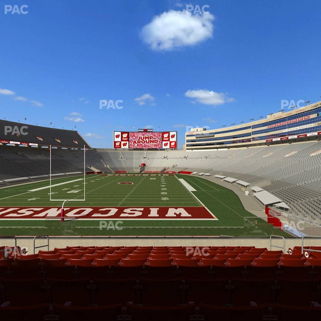 Camp Randall Stadium - Section Club Seats 302 Seat View