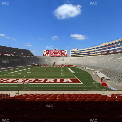 Camp Randall Stadium - Section Club Seats 302 Seat View