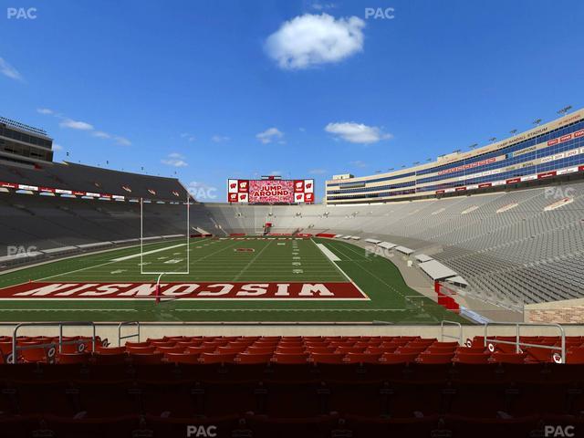 Camp Randall Stadium - Section Club Seats 302 Seat View Camp Randall Stadium - Section Club Seats 302 Seat View