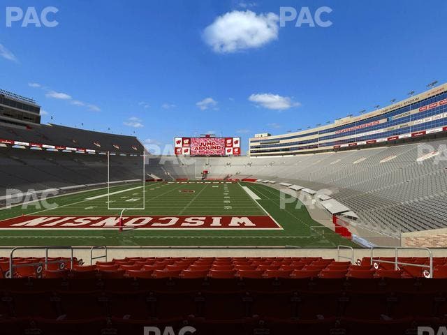 Camp Randall Stadium - Section Club Seats 302 Seat View