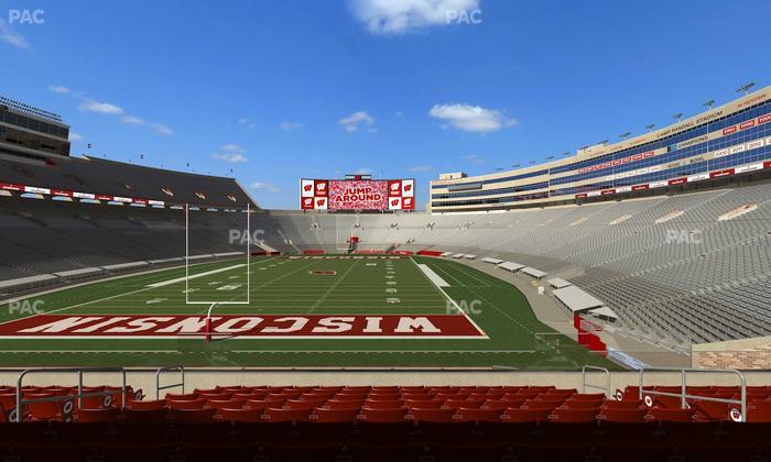 Camp Randall Stadium - Section Club Seats 302 Seat View