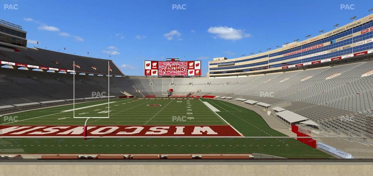 Camp Randall Stadium - Section Club Seats 302 Seat View