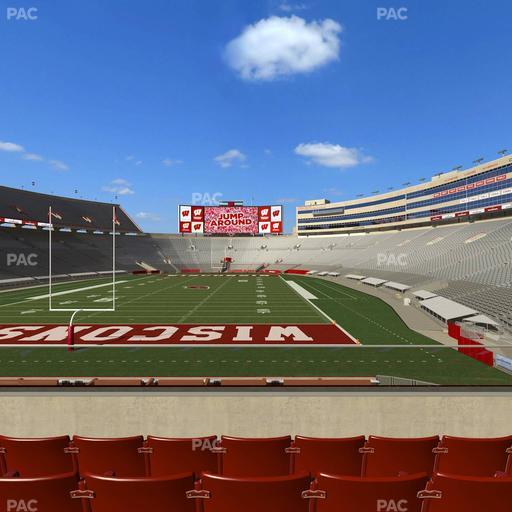 Camp Randall Stadium - Section Club Seats 302 Seat View