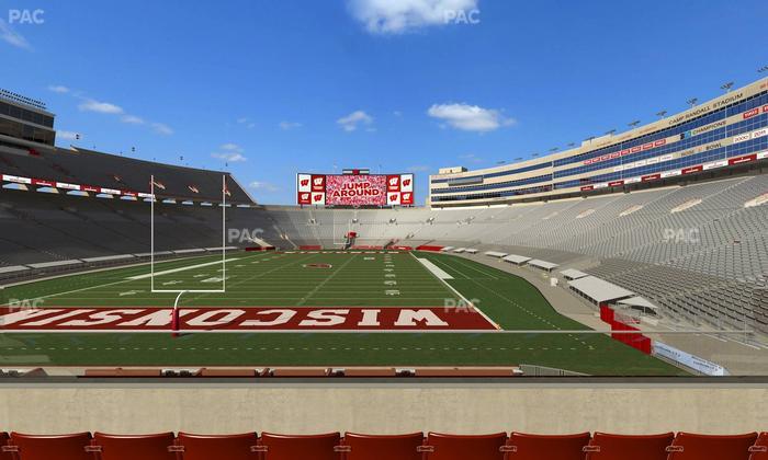 Camp Randall Stadium - Section Club Seats 302 Seat View