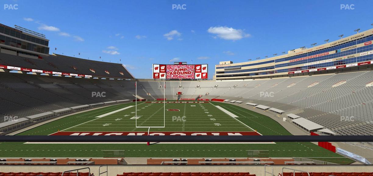 Camp Randall Stadium - Section Club Seats 303 Seat View