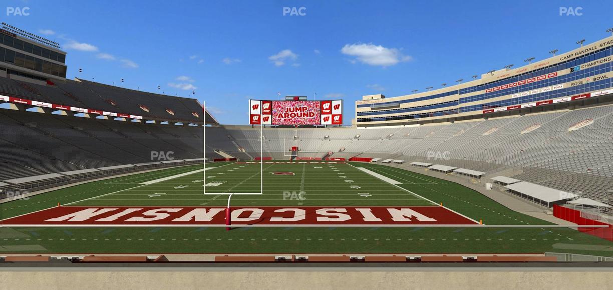 Camp Randall Stadium - Section Club Seats 303 Seat View