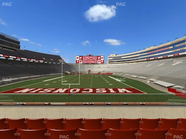 Camp Randall Stadium - Section Club Seats 303 Seat View