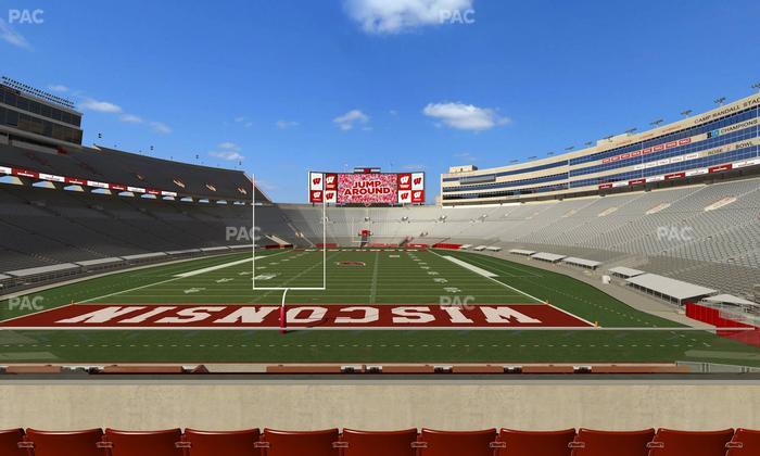 Camp Randall Stadium - Section Club Seats 303 Seat View
