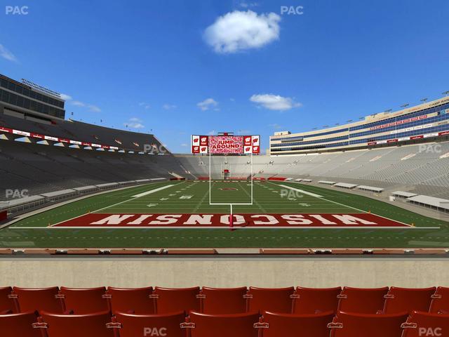 Camp Randall Stadium - Section Club Seats 304 Seat View