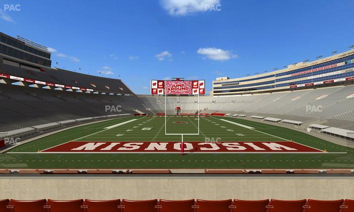 Camp Randall Stadium - Section Club Seats 304 Seat View