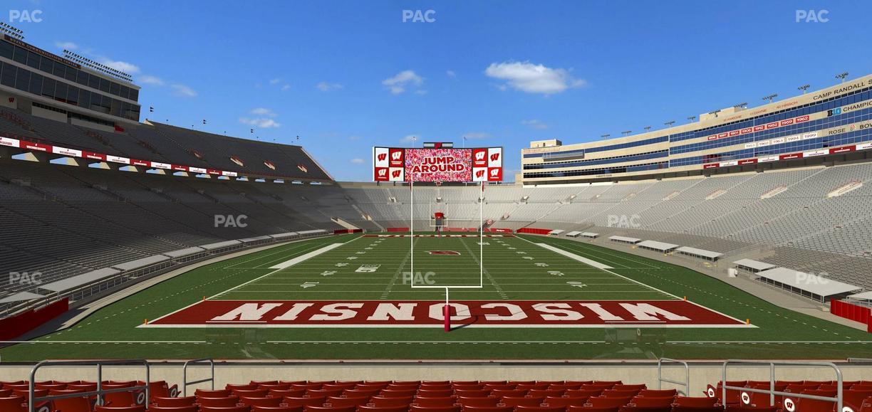 Camp Randall Stadium - Section Club Seats 304 Seat View