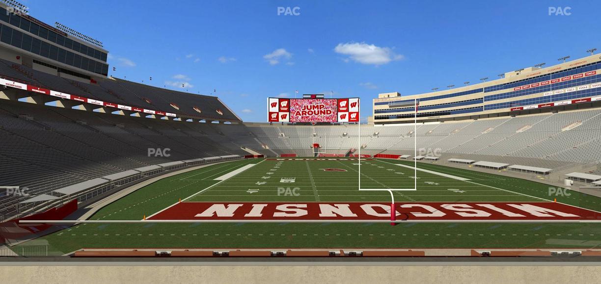 Camp Randall Stadium - Section Club Seats 305 Seat View