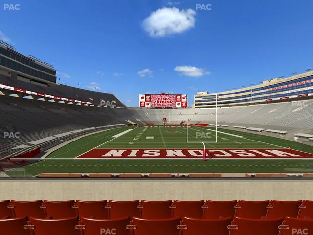 Camp Randall Stadium - Section Club Seats 305 Seat View