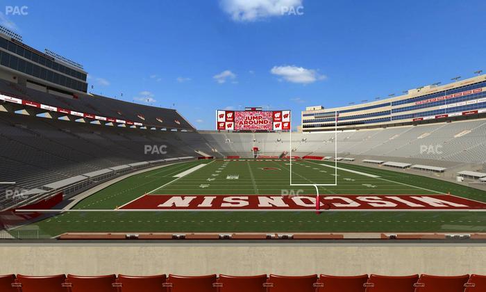Camp Randall Stadium - Section Club Seats 305 Seat View