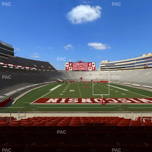 Camp Randall Stadium - Section Club Seats 305 Seat View