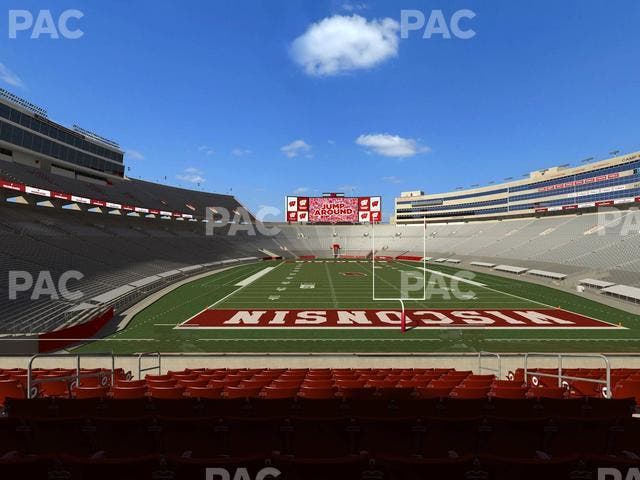 Camp Randall Stadium - Section Club Seats 305 Seat View
