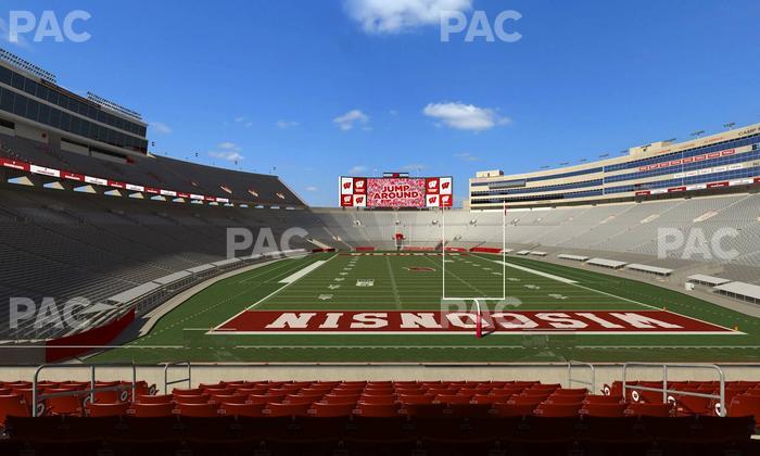 Camp Randall Stadium - Section Club Seats 305 Seat View