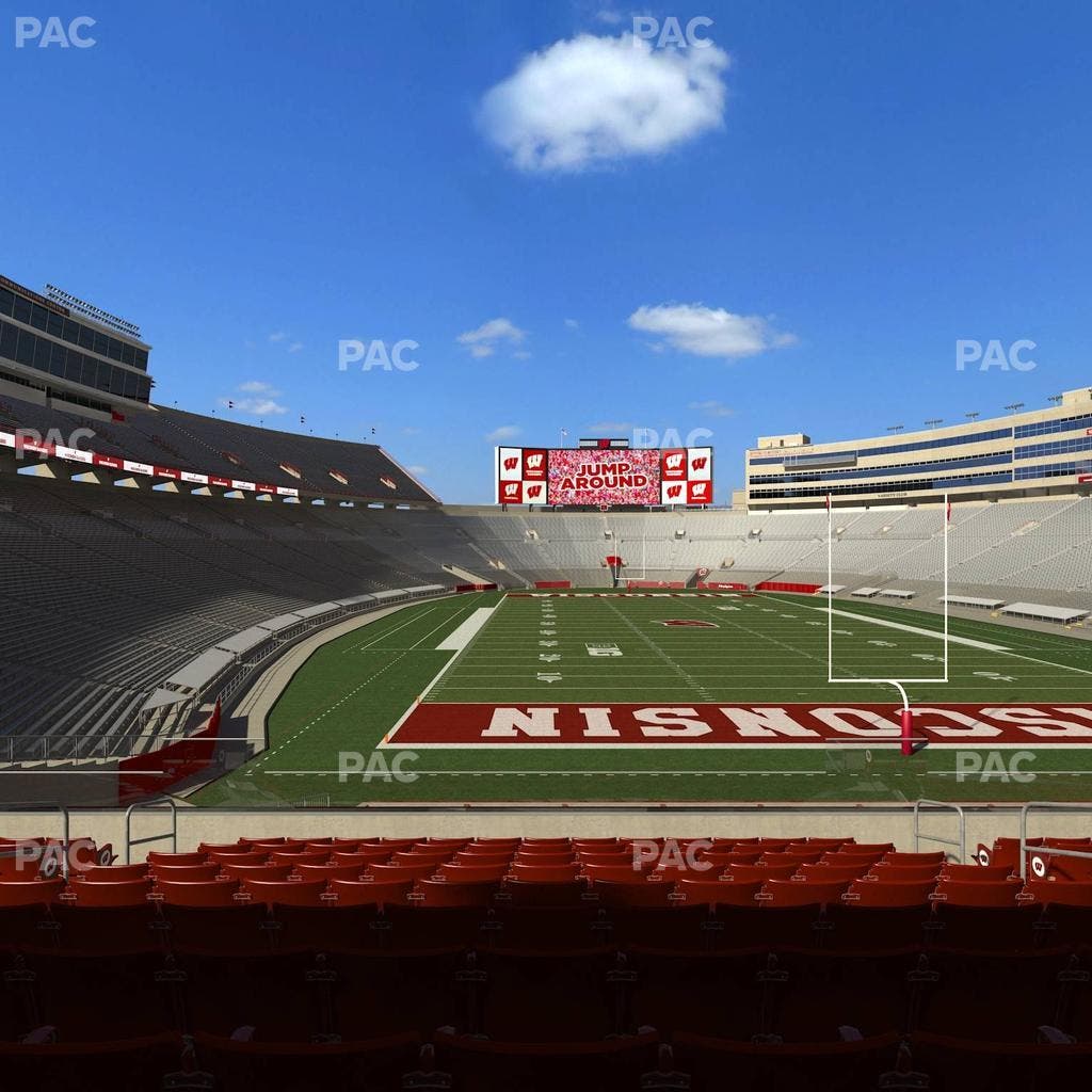 Camp Randall Stadium - Section Club Seats 306 Seat View