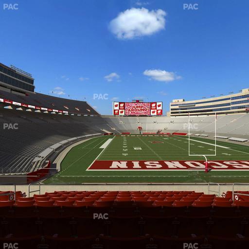 Camp Randall Stadium - Section Club Seats 306 Seat View