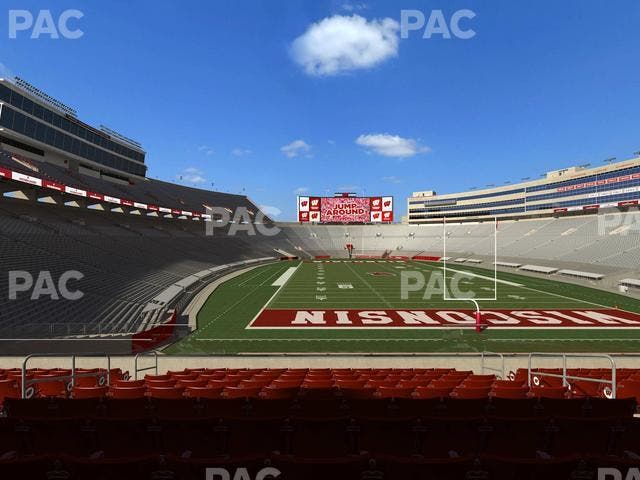 Camp Randall Stadium - Section Club Seats 306 Seat View