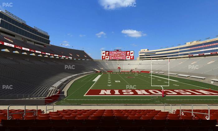 Camp Randall Stadium - Section Club Seats 306 Seat View