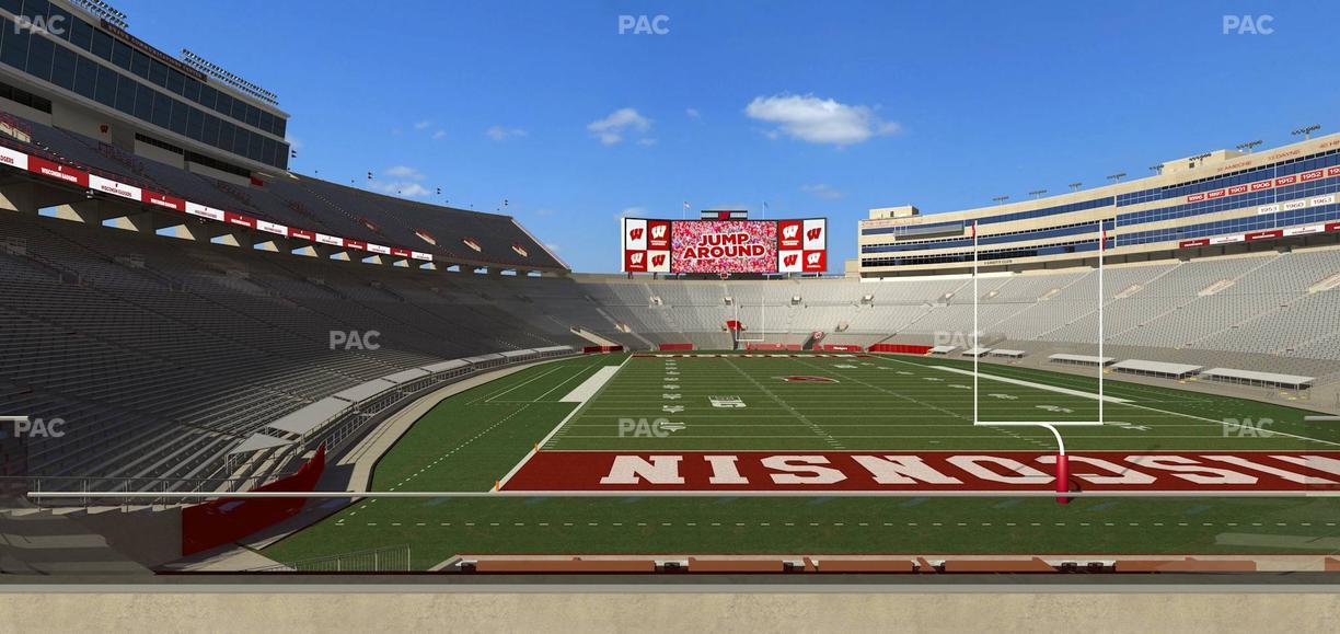 Camp Randall Stadium - Section Club Seats 306 Seat View