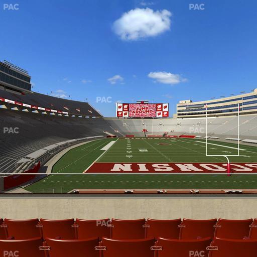 Camp Randall Stadium - Section Club Seats 306 Seat View