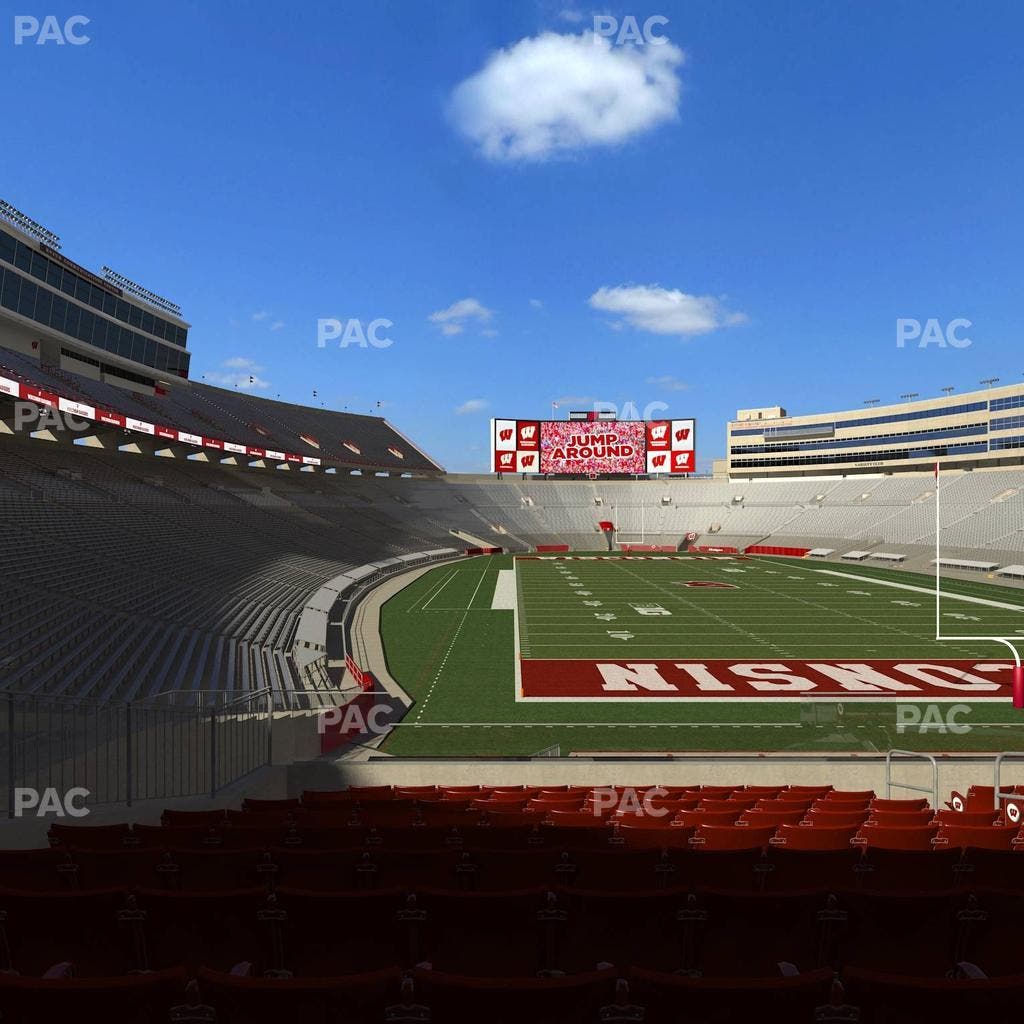 Camp Randall Stadium - Section Club Seats 307 Seat View