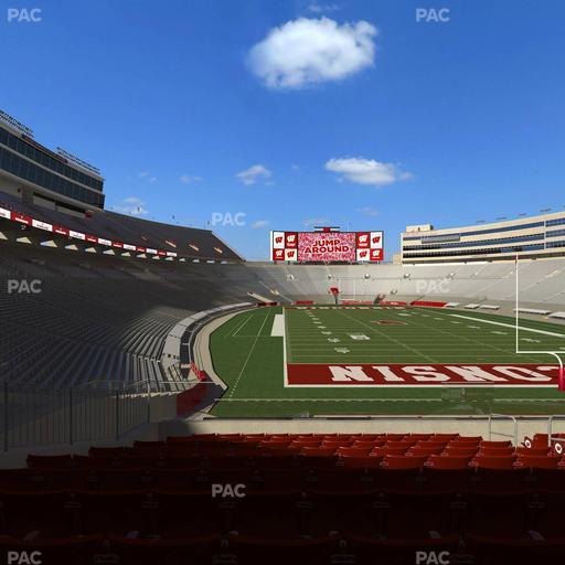 Camp Randall Stadium - Section Club Seats 307 Seat View