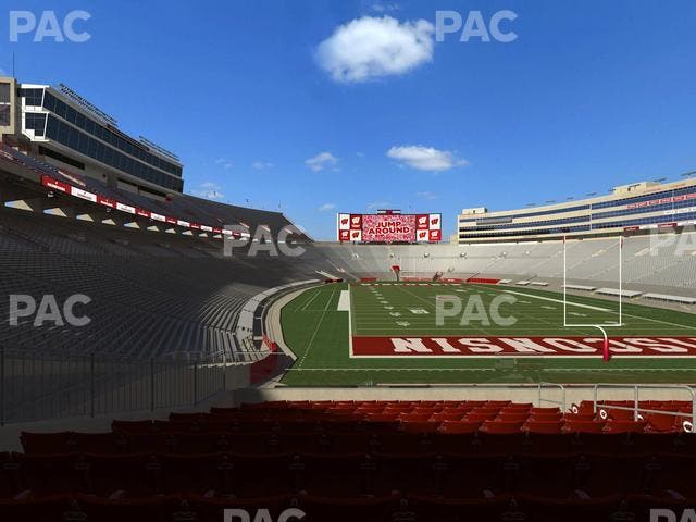 Camp Randall Stadium - Section Club Seats 307 Seat View