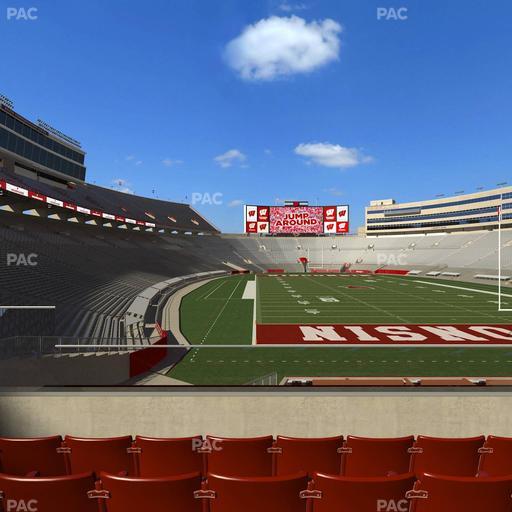 Camp Randall Stadium - Section Club Seats 307 Seat View