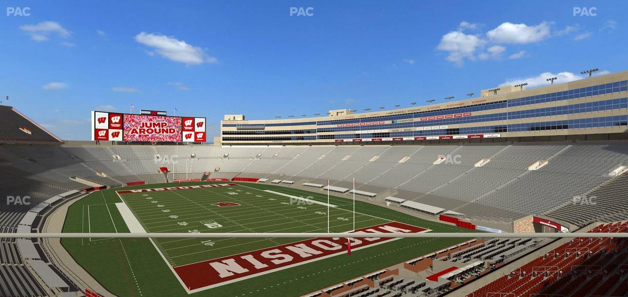 Camp Randall Stadium - Section Corporate Hospitality 509 Seat View