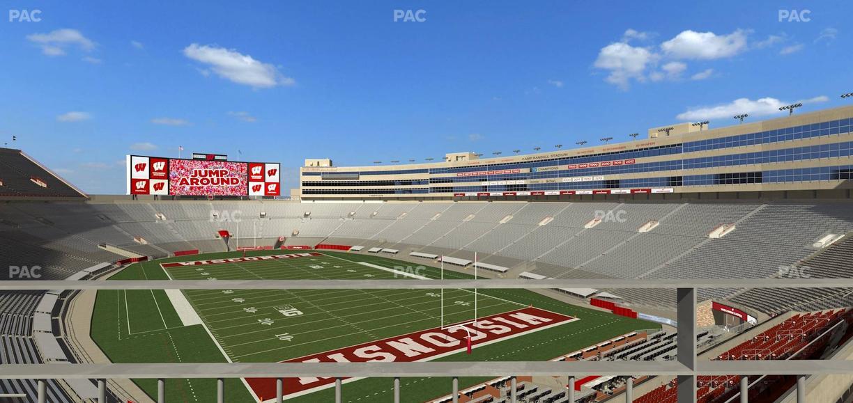Camp Randall Stadium - Section Corporate Hospitality 509 Seat View
